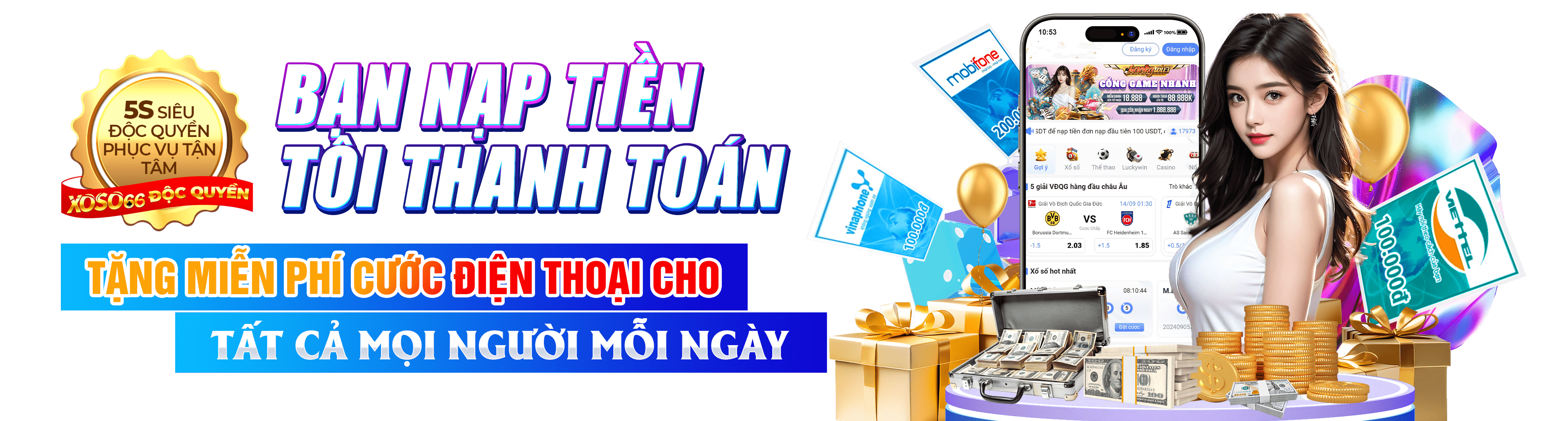 Hình ảnh quảng cáo của winover hiển thị nền tảng và các lợi ích